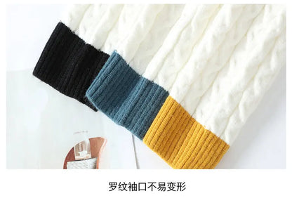 Autumn Men's Twist Braid Sweater Fashion Pullovers Winter Thick Knit Sweaters Streetwear Solid Warm O Neck Jumper Pullover Street King Limited