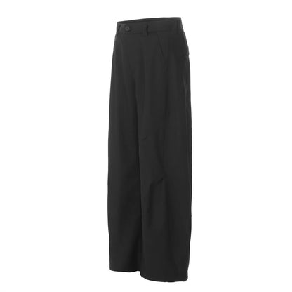 men women american streetwear fashion loose casual vibe hip hop cleanfit wide leg suit pant boyfriend harem pants trousers unique default style 1946