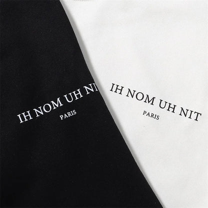 Black Rice White IH NOM UH NIT Hoodies Gold Necklace Masked Men Printing Men Woman Good Quality Casual Sweatshirts Street King Limited