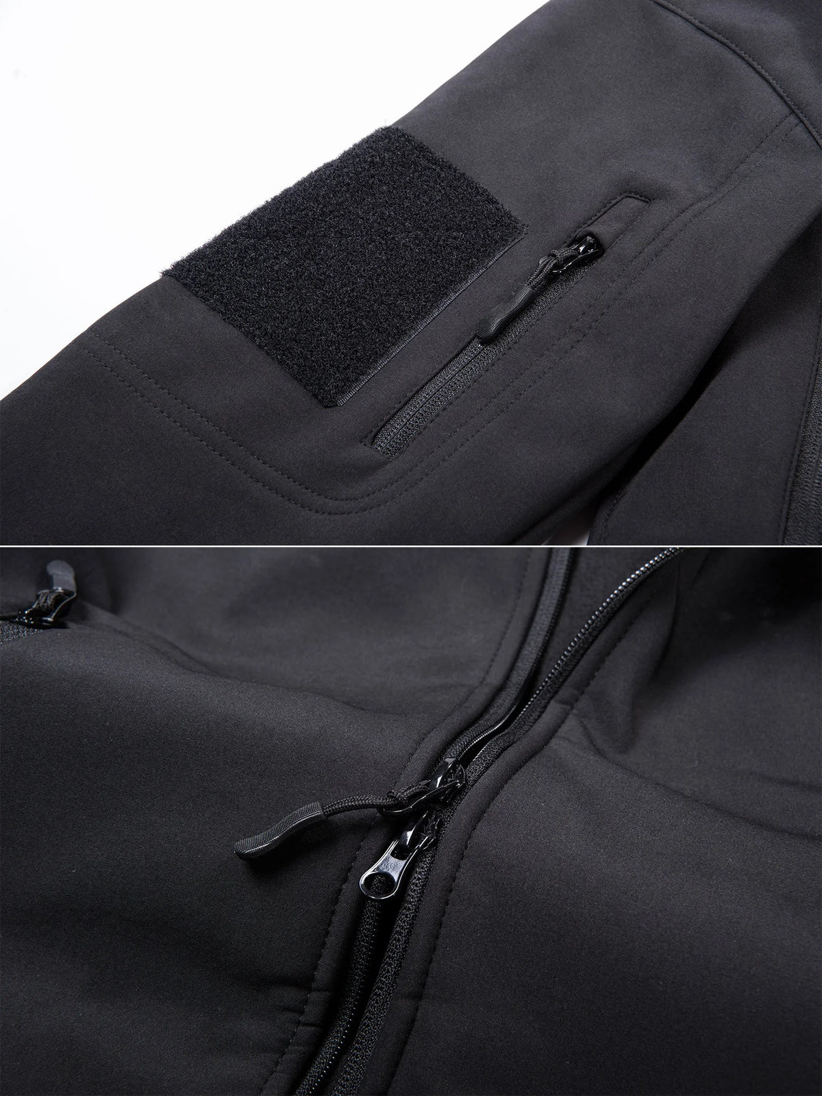 solid waterproof fleece lined jacket mens jacket softshell outwear coat windbreaker outdoor warm clothes with pockets unique default style 4511