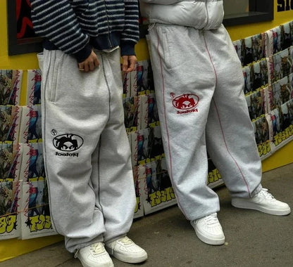 harajuku man long pants cargo streetwear joggers men y2k casual police trousers work pants male korean streetwear merican style streetwear sweatpants