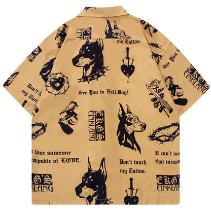 "Tha Pound" Unisex Men Women Streetwear Graphic Shirt Daulet Apparel