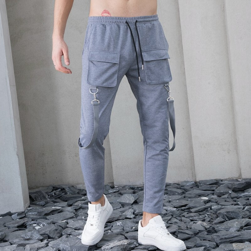 “Hustle" Streetwear Hip Hop Unisex Pants Daulet Apparel