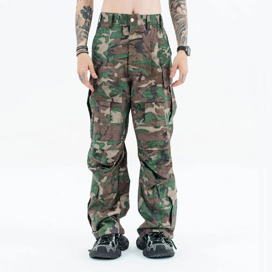cargo with large pockets baggy cargo bottoms