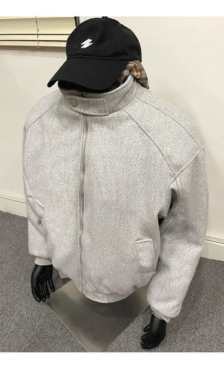 winter cotton padded jacket men women streetwear fashion loose casual hooded woolen bomber parkas jacket thicken coat outerwear unique default style 1042