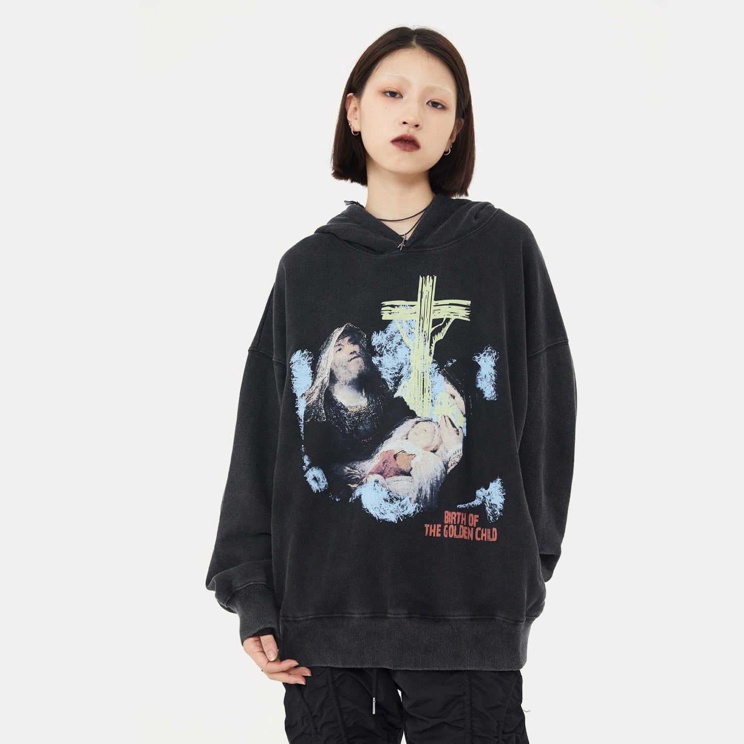 "Chosen One" Unisex Men Women Streetwear Graphic Hoodie Daulet Apparel