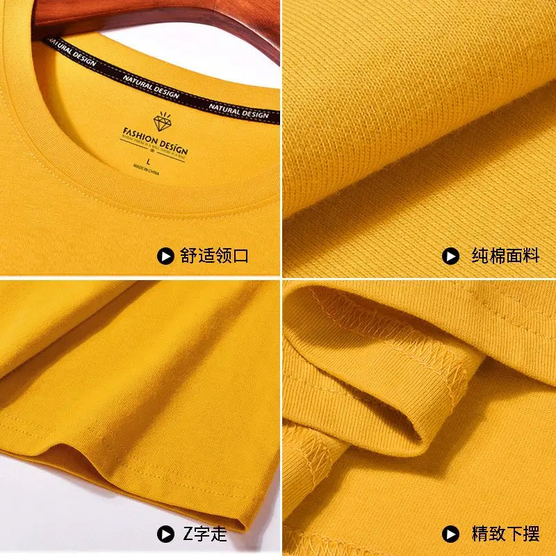 National trend short-sleeved men and women ins print graffiti loose tight couple wear summer trend five-point half-sleeved tops Street King Limited