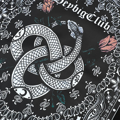 Hip Hop Streetwear T Shirt Paisley Graphic Print Harajuku T-Shirt 2023 Mens Cotton Long Sleeve Tshirt Loose Oversized Streetwear Street King Limited