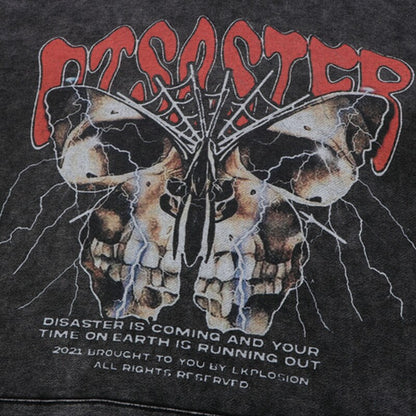 "Booster" Unisex Men Women Streetwear Graphic Hoodie Daulet Apparel