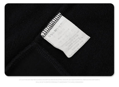 Double zipper hooded cardigan jacket Street King Limited