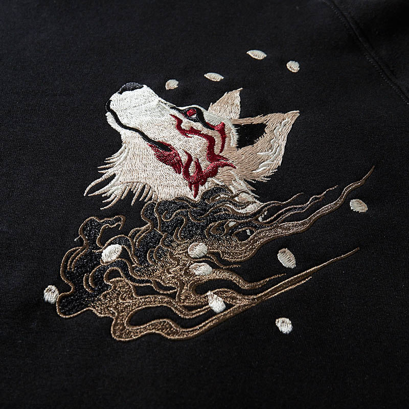 "Mountain Winds" Unisex Men Women Streetwear Graphic Hoodie Daulet Apparel