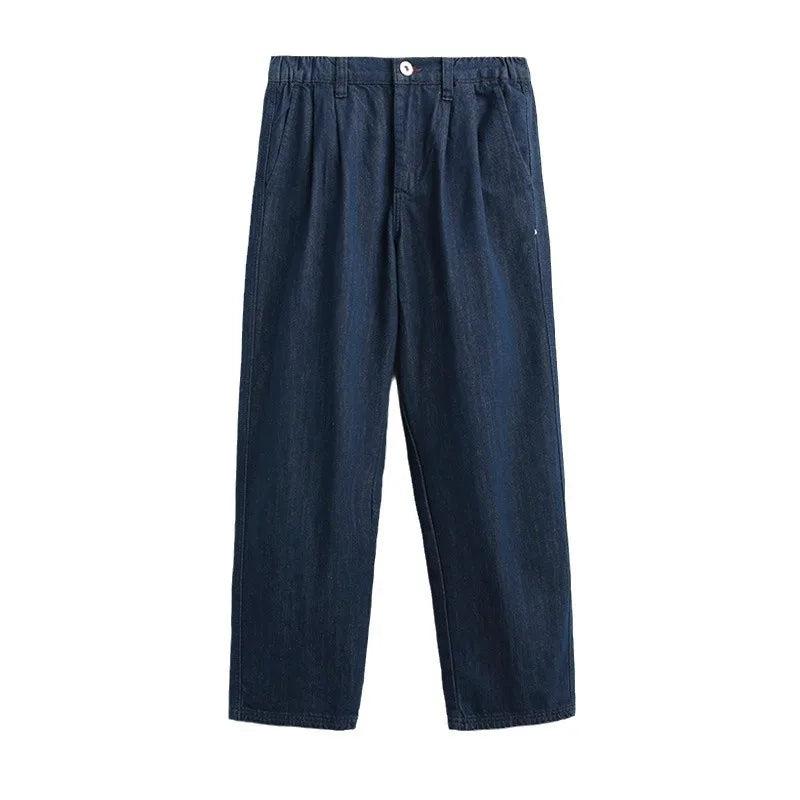 wide leg jeans men streetwear fashion loose casual plus size denim baggy jeans pants cityboy oversize cargo jeans trousers unique cargo style 1663