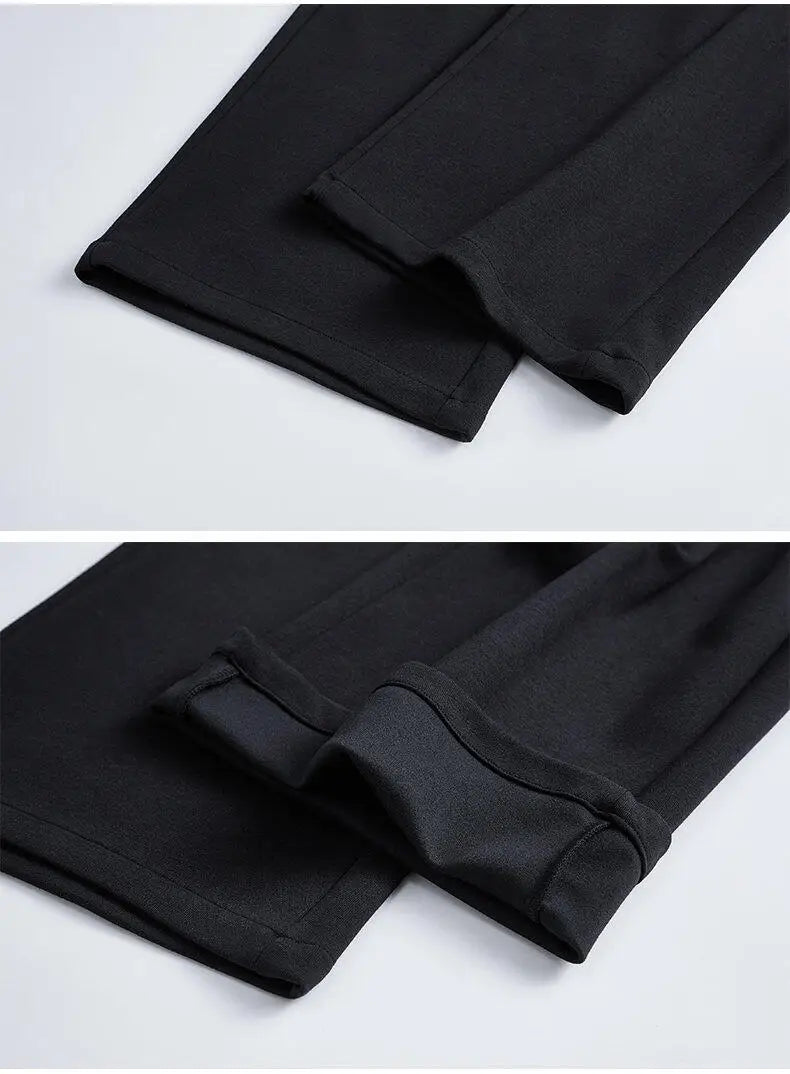 men women loose casual streetwear fashion wide leg sport pants jogger sweatpants hip hop trousers baggy pants sporty tapered joggers
