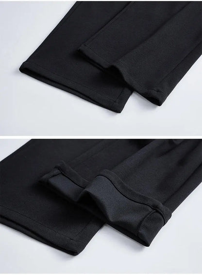 men women loose casual streetwear fashion wide leg sport pants jogger sweatpants hip hop trousers baggy pants sporty tapered joggers