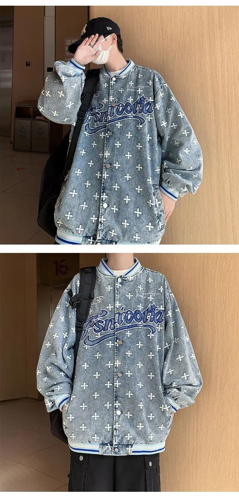 2024 japanese college mens jackets letter print harajuku fashion couple coats high street unisex baseball uniform trend y2k unique default style 2155