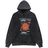 "Sunshine" Unisex Men Women Streetwear Graphic Hoodie Daulet Apparel