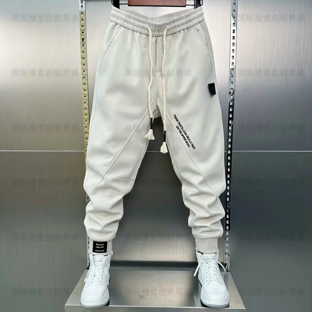 Sweatpants Mens Pants Sport Trousers for Men Wide Pants Man Gym Man Big Size American Style Autumn Winter korean Men's Clothing Street King Limited