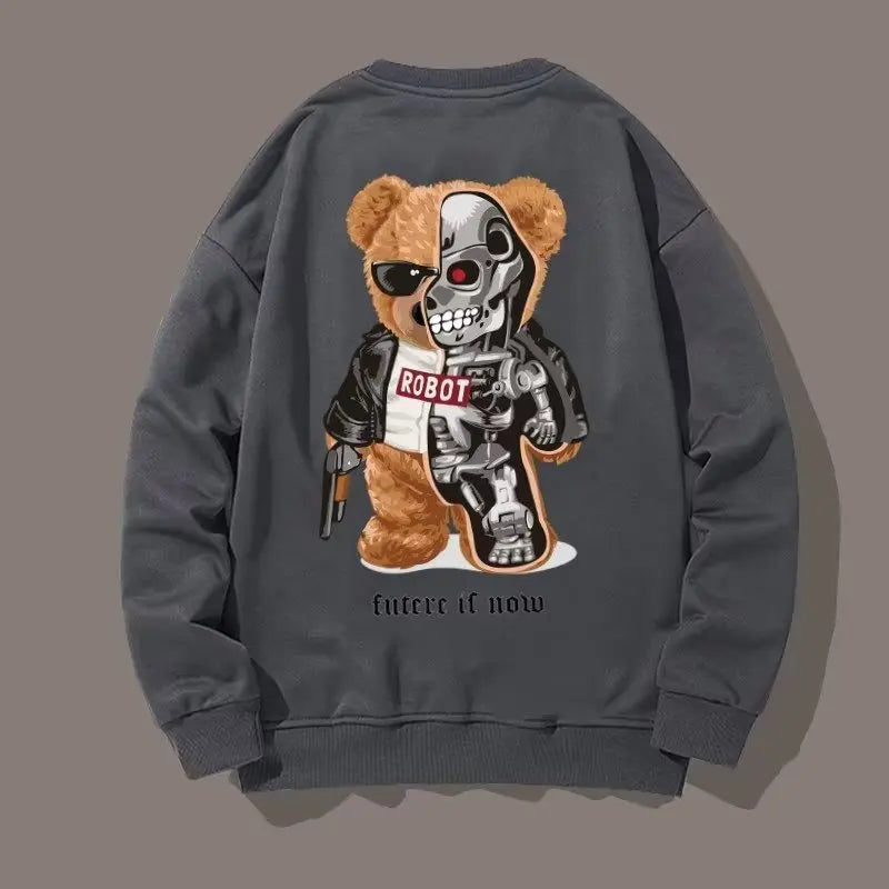 Spring Autumn Long Sleeve Men's Hoodie Fashion Streetwear Printing Pullover Men Casual Men Clothing Harajuku Sweatshirts Men Street King Limited