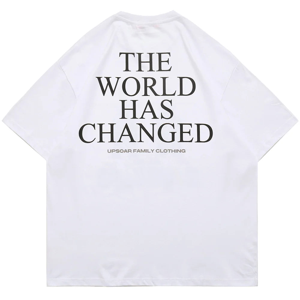 Aolamegs Men Horror Hand Earth Printed T-shirt Summer Gothic Hip Hop Style Tee Tops Cotton Oversized Short Sleeve Men's Clothing Street King Limited