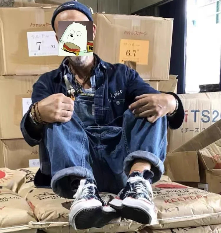 2023 men clothing chic denim overalls mens work cargo pants old school easy worker multi pocket bib jumpsuit denim pants unique cargo style 704
