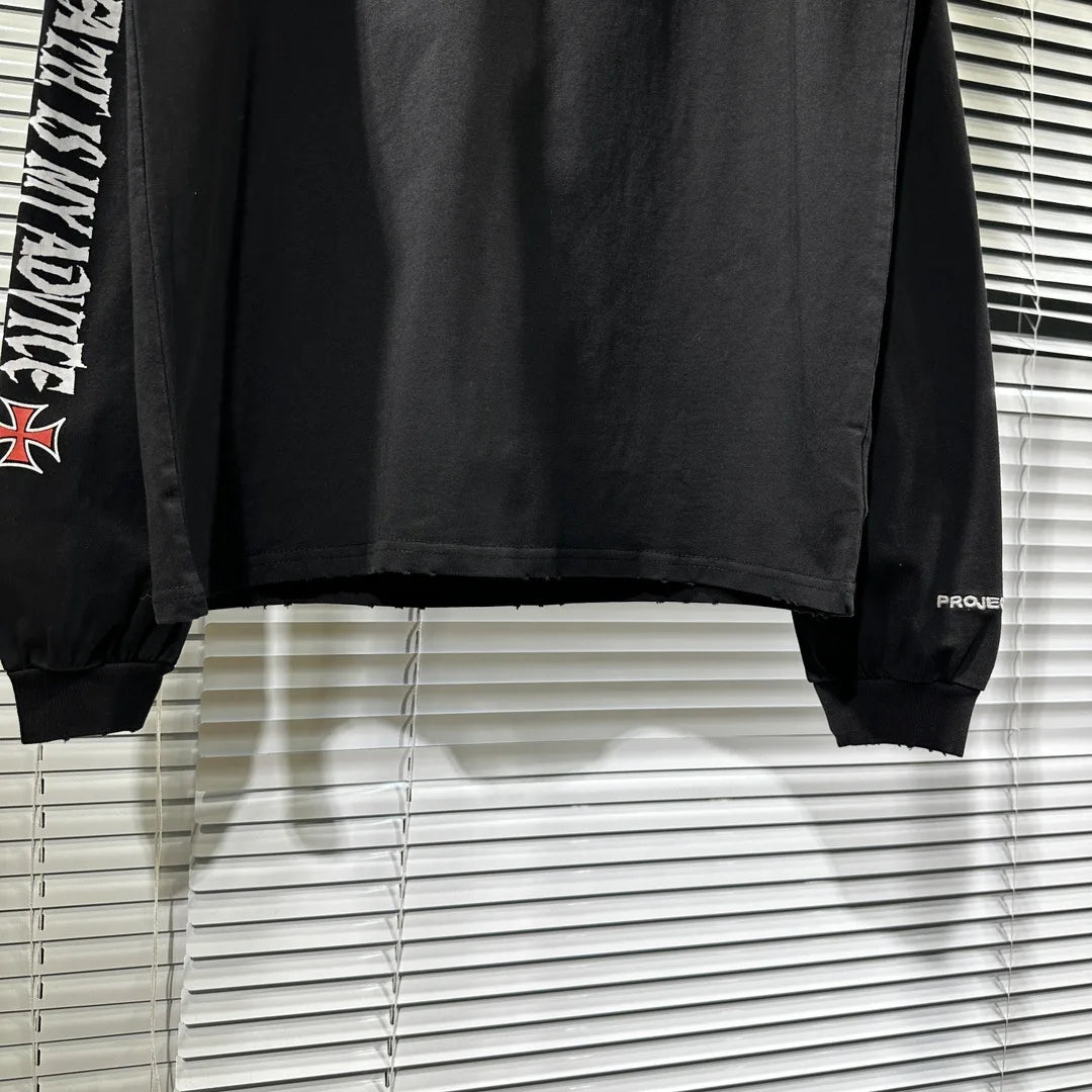 New Arrival 2023 Men Green / PROJECT T Shirts T-Shirt Hip Hop Skateboard Street T-Shirts Tee Shirt Top Loose Size #624 Street King Limited
