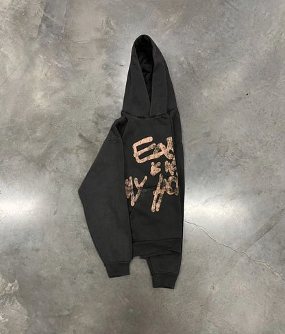 Harajuku popular letters print hoodies women oversized hoodie streetwear goth sweatshirt korean tops grunge couples y2k clothes Street King Limited