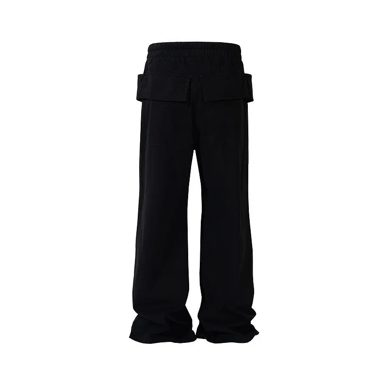new men 2024 rick tactical paratrooper cargo comfortable cotton parkour sweat casual pants sweatpants no tag a4 streetwear sweatpants