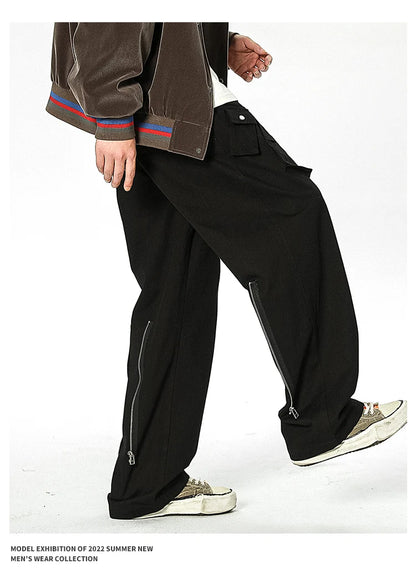 men streetwear fashion loose casual wide leg techwear cargo pants track trousers women harem trousers joggers sweatpants unique joggers style 928