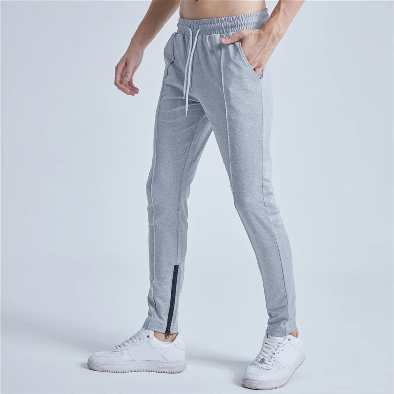 rainbowtouches new thin casual pants men fashion slim fit solid color brand trousers sweatpants elastic men workout pant unique joggers style 5068