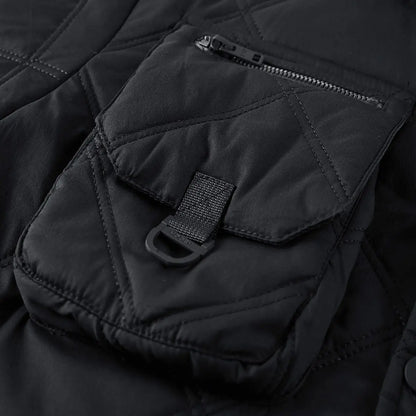 Winter New Lingge Cotton Coat Functional Multi Pocket Coats Men's Cotton Coat Thickened 2023 new Warm Cotton men clothing Street King Limited