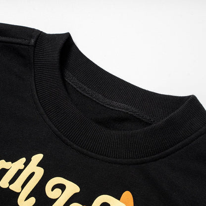 "The Earth" Unisex Men Women Streetwear Graphic Sweatshirt Daulet Apparel