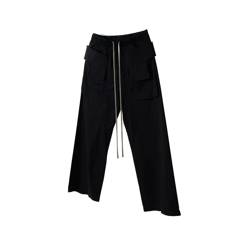 new men 2024 rick tactical paratrooper cargo comfortable cotton parkour sweat casual pants sweatpants no tag a4 unique joggers style 541