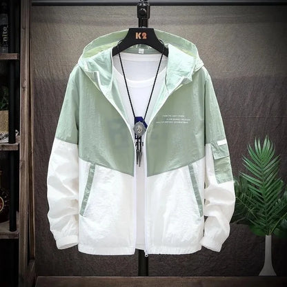hip hop varsity baseball jackets mens harajuku patchwork color block coats oversized casual loose thin windbreaker jacket unisex unique default style 4349