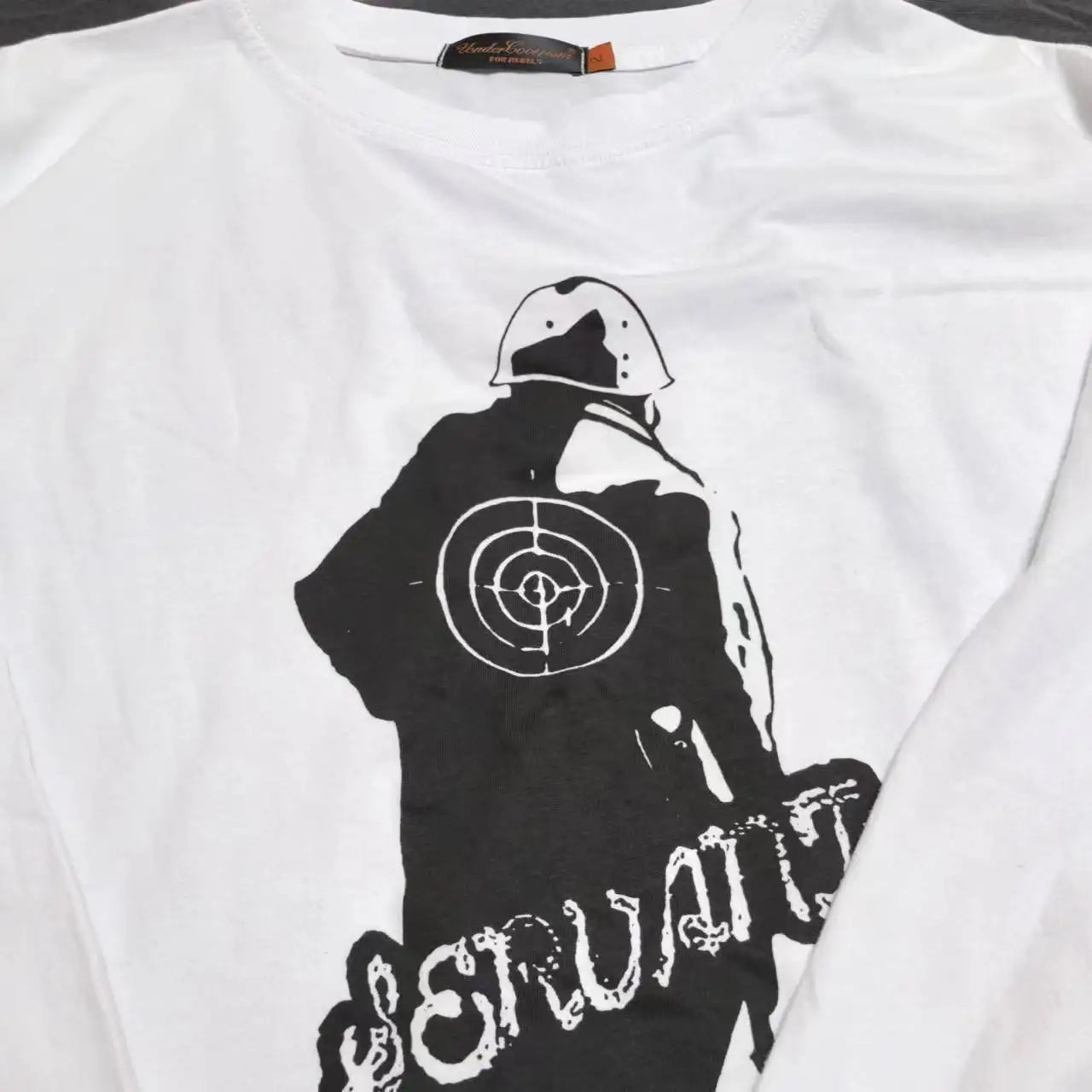 High New Novelty Men Undercover Target T Shirts kanye T-Shirt Hip Hop Skateboard Street Full Cotton T-Shirts Tee Top Top #U9 Street King Limited