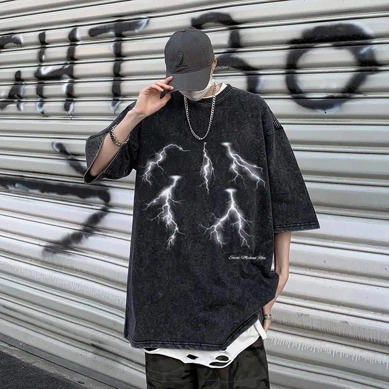 Newest Saint T-shirts Letter Pattern Tops Tee Men Woman Spring Best Quality Casual Crewneck Short Sleeve Street King Limited