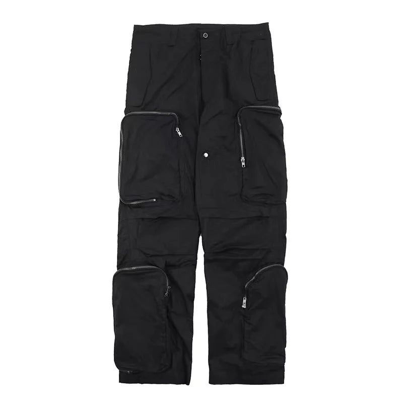 multi pocket workwear pants menswear bottoms