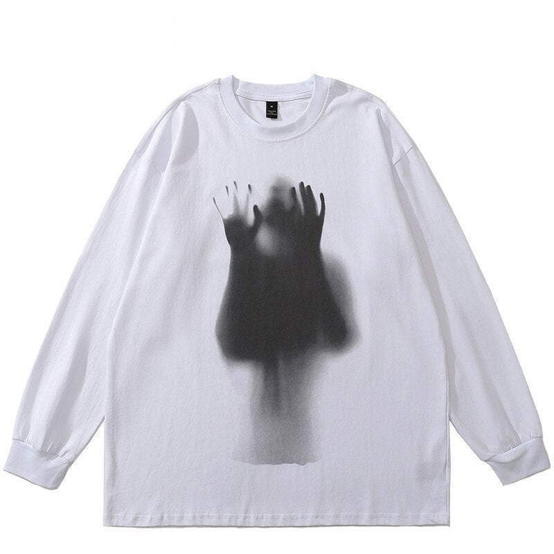 "Faded" Unisex Men Women Streetwear Graphic Sweatshirt Daulet Apparel