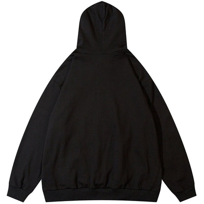 "Bone Broken" Unisex Men Women Streetwear Graphic Hoodie Daulet Apparel