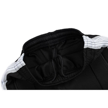 chaopai pattern embroidery loose casual pants side edge weaving straight leg pants men woman comfortable trousers clean everyday pants