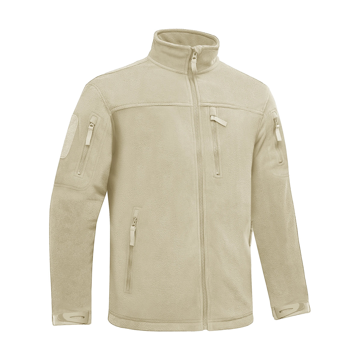 winter fleece jacket mens zipper pockets work jacket thermal warm full zip fishing hiking coats outwear man windbreaker unique default style 4410