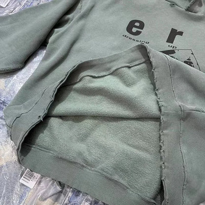 24AW printed fleece hoodie Street King Limited