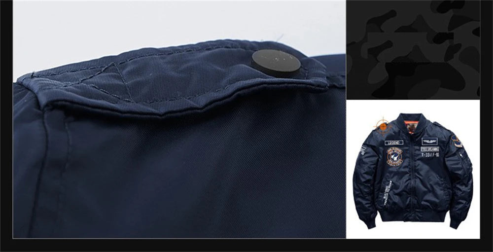 2023 hot bomber jacket mens air force ma 1 military baseball jacket plus size coat thick cargo jacket men clothing unique cargo style 5543