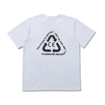 High Quality CAVEMPT Tops Tee Phantom Letter Printing Classic All-match Men Woman Loose O-Neck Summer C.E T Shirt Street King Limited