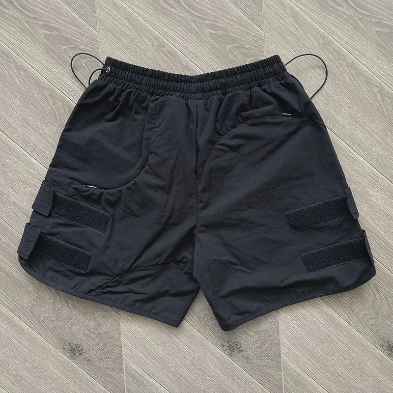 Whoisjacow High Quality 1:1 Men's Workwear hollowed out layered functional sports shorts Street King Limited