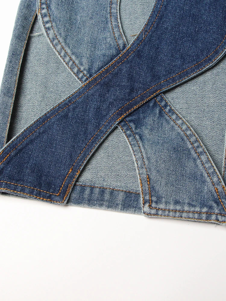 womens hollow jeans spring trend personality high waist zipper casual wide leg pants fashion casual clothing y2k pants jeans unique jeans style 76