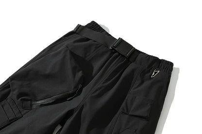 high new luxury men 2023 under my car zip up comfortable nylon workwear parkour tactical function casual pants sports cargo 484 utility cargo pants