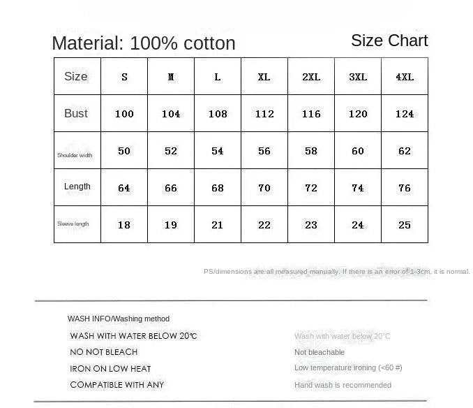 Pure cotton love printed short-sleeved T-shirt for men and women, trendy brand loose ins internet celebrity design men clothing Street King Limited
