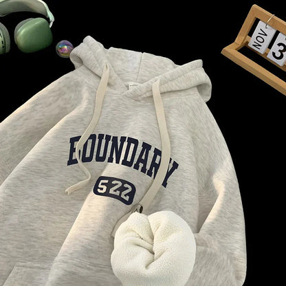 Animecore Statement Graphic Hoodie Layering Essential