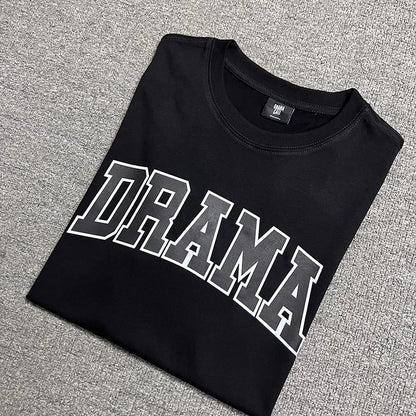 2024ss Drama Call T-shirt Men Women 1:1 High Quality Stars Letter Print Fashion Street Lovers Casual Tops Tee Street King Limited