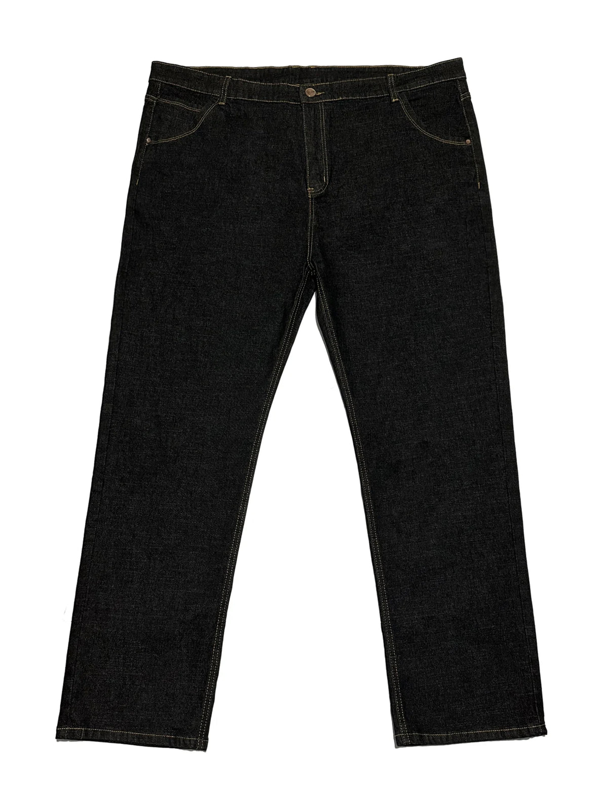 mens plus size denim jeans pants fashion loose straight jean pants trousers new casual basic pants joggers jeans for men unique joggers style 3932
